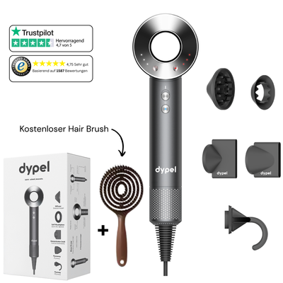 Hair Dryer + Hair Brush