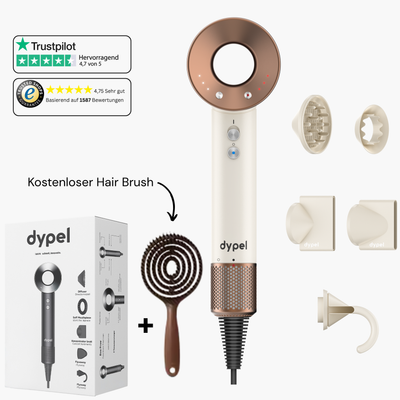 Hair Dryer + Hair Brush