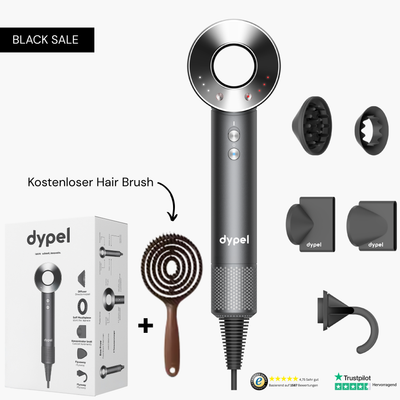 Hair Dryer + Hair Brush